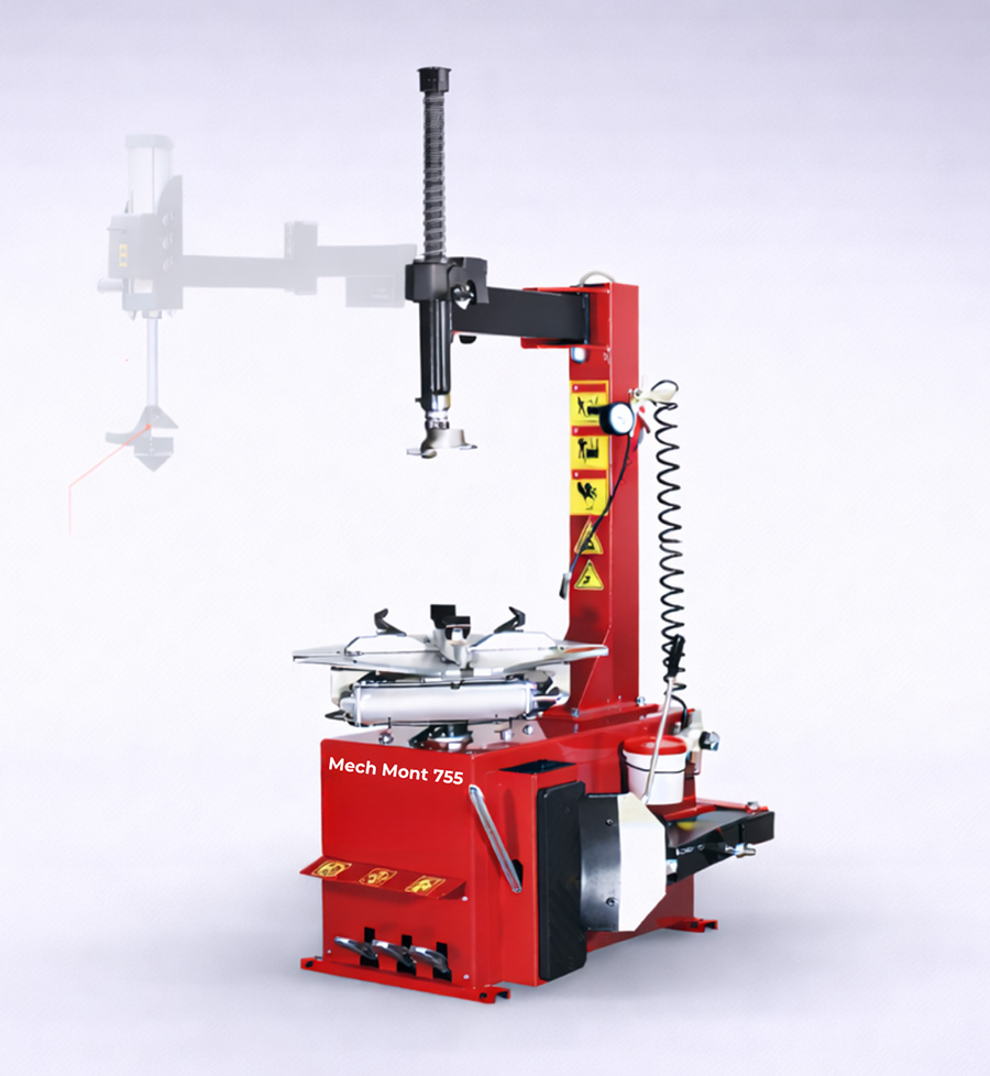 MECH MONT 755 - Desmontadora de Precisão com Garras Pneumáticas | Automech