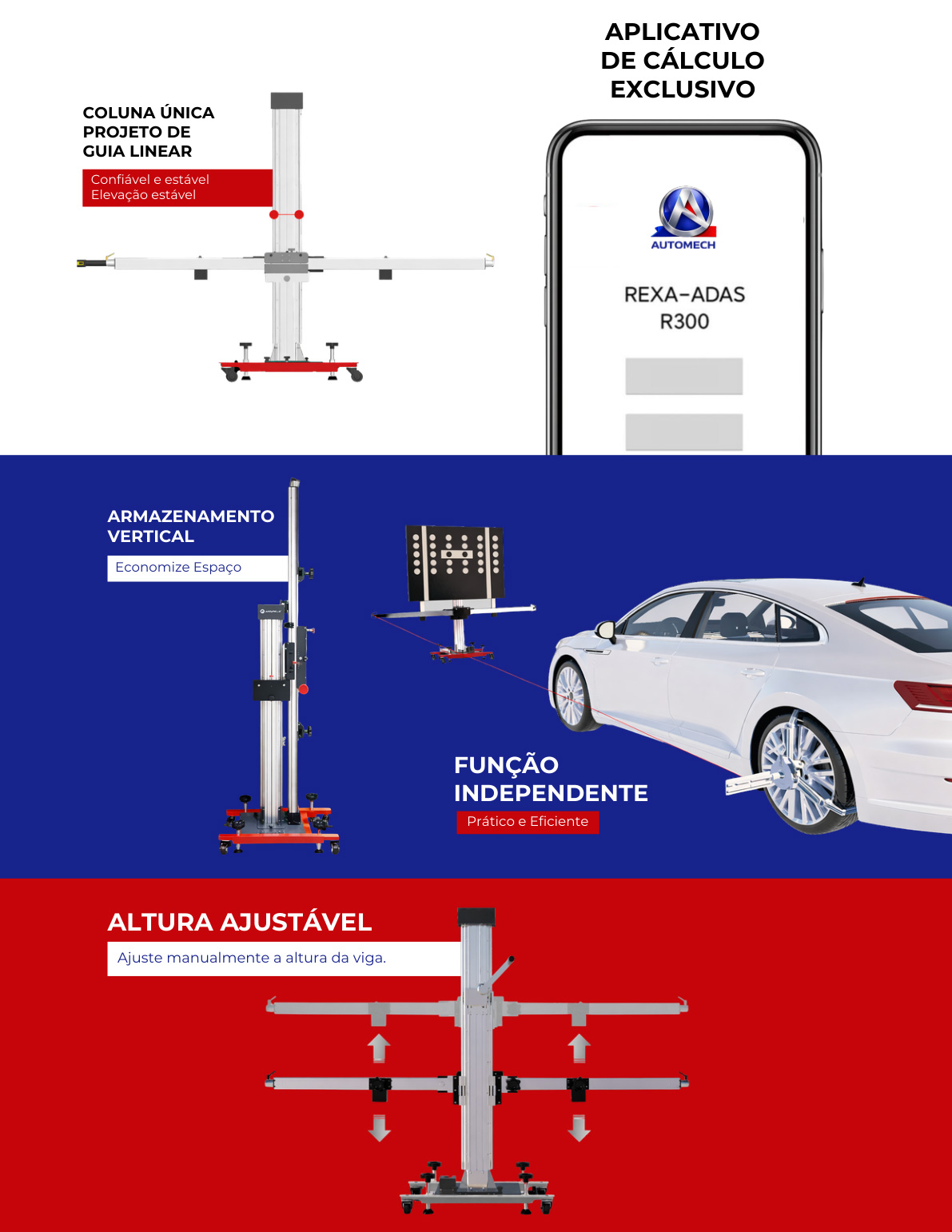 R300 - REXA ADAS | Sistema de Calibração ADAS | Automech